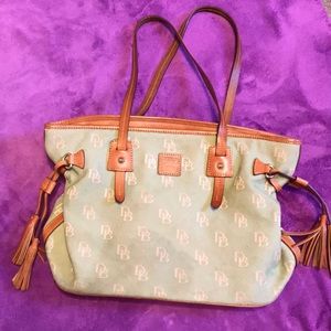 Dooney Bourke signature bag.